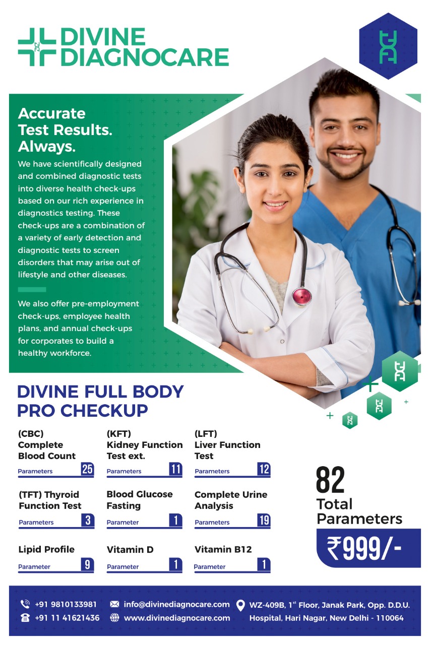 Divine Full Body Pro Checkup