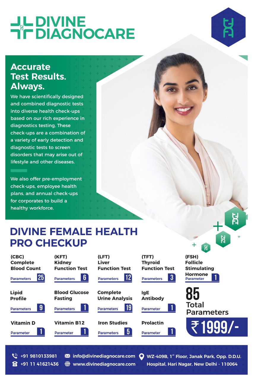 Divine Female Health Pro Checkup